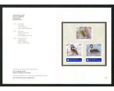 2008 - SVIZZERA - FAUNA UCCELLI 3v. - FOLDER - NUOVI - LOTTO/37577F 2008 - SVIZZERA - FAUNA UCCELLI 3v. - FOLDER - NUOVI - LOTTO/37577F