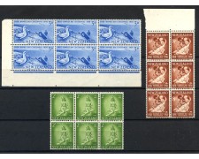 1958 - NUOVA ZELANDA - LOTTO/38742 - BAYA DI HAWKE 3v. - NUOVI 1958 - NUOVA ZELANDA - LOTTO/38742 - BAYA DI HAWKE 3v. - NUOVI