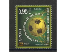 2014 - MONTENEGRO REPUBBLICA - MONDIALI DI CALCIO - NUOVO - LOTTO/34958 2014 - MONTENEGRO REPUBBLICA - MONDIALI DI CALCIO - NUOVO - LOTTO/34958