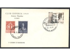 1989 - REPUBBLICA - LOTTO/39100 - CHARLES CHAPLIN - BUSTA FDC 1989 - REPUBBLICA - LOTTO/39100 - CHARLES CHAPLIN - BUSTA FDC