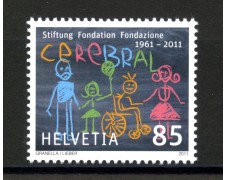 2011 - SVIZZERA - LOTTO/37775 - ASSOCIAZIONE CEREBRAL - NUOVO 2011 - SVIZZERA - LOTTO/37775 - ASSOCIAZIONE CEREBRAL - NUOVO