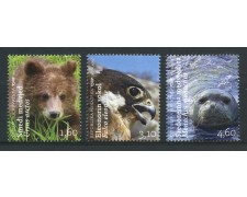 2011 - CROAZIA - FAUNA  3v. - NUOVI - LOTTO/33134