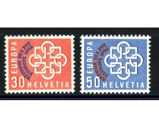 1959 - SVIZZERA - LOTTO/39431 - AMMINISTRAZIONI POSTALI 2v . NUOVI 1959 - SVIZZERA - LOTTO/39431 - AMMINISTRAZIONI POSTALI 2v . NUOVI
