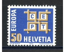 1963 - LOTTO/39441 - SVIZZERA - 50c. EUROPA - USATO 1963 - LOTTO/39441 - SVIZZERA - 50c. EUROPA - USATO