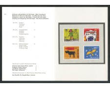 2006 - LOTTO/37484F - SVIZZERA - PRO JUVENTUTE 4v. - FOLDER - NUOVI 2006 - LOTTO/37484F - SVIZZERA - PRO JUVENTUTE 4v. - FOLDER - NUOVI