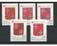 1986 - SOVRANO MILITARE DI MALTA - LOTTO/39267 - STEMMI 6v. - NUOVI 1986 - SOVRANO MILITARE DI MALTA - LOTTO/39267 - STEMMI 6v. - NUOVI