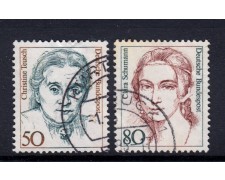 1986 - GERMANIA FEDERALE - DONNE CELEBRI 2v. - USATI - LOTTO31340U 1986 - GERMANIA FEDERALE - DONNE CELEBRI 2v. - USATI - LOTTO31340U