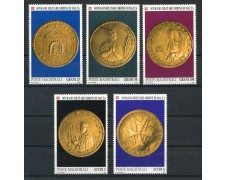 1992 - SOVRANO MILITARE DI MALTA - LOTTO/39234 - MEDAGLIE 5v. - NUOVI 1992 - SOVRANO MILITARE DI MALTA - LOTTO/39234 - MEDAGLIE 5v. - NUOVI