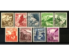 1938 - GERMANIA REICH - SOCCORSO INVERNALE 9v. - USATI - LOTTO/37509 1938 - GERMANIA REICH - SOCCORSO INVERNALE 9v. - USATI - LOTTO/37509