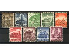 1940 - GERMANIA REICH - SOCCORSO INVERNALE 9v. - USATI - LOTTO/37510 1940 - GERMANIA REICH - SOCCORSO INVERNALE 9v. - USATI - LOTTO/37510