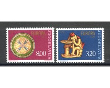 1976 - JUGOSLAVIA - LOTTO/41380 - EUROPA 2v. - NUOVI 1976 - JUGOSLAVIA - LOTTO/41380 - EUROPA 2v. - NUOVI