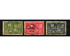 1914 - NORVEGIA - LOTTO/43601 - CENTENARIO COSTITUZIONE 3v. - USATI 1914 - NORVEGIA - LOTTO/43601 - CENTENARIO COSTITUZIONE 3v. - USATI