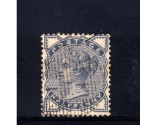 1883/84 - GRAN BRETAGNA - 1/2 d. ARDESIA - USATO - LOTTO/32083 1883/84 - GRAN BRETAGNA - 1/2 d. ARDESIA - USATO - LOTTO/32083