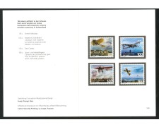 2010 - SVIZZERA - LOTTO/37732F - CENTENARIO AVIAZIONE 4v. - NUOVI - FOLDER 2010 - SVIZZERA - LOTTO/37732F - CENTENARIO AVIAZIONE 4v. - NUOVI - FOLDER