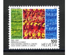 2010 - SVIZZERA - LOTTO/37733 - LOTTA AI TUMORI - NUOVO 2010 - SVIZZERA - LOTTO/37733 - LOTTA AI TUMORI - NUOVO