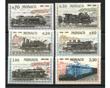1968 - MONACO - LOTTO/41238 - LOCOMOTIVE  6v. - NUOVI