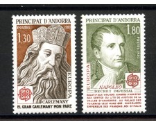 1980 - ANDORRA FRANCESE - LOTTO/41388 - EUROPA 2v. - NUOVI 1980 - ANDORRA FRANCESE - LOTTO/41388 - EUROPA 2v. - NUOVI