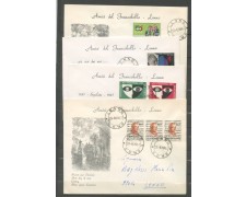 1967/1976 - REPUBBLICA - LOTTO/42574 - INSIEME DI 34 BUSTE FDC DEL CIRCOLO FILATELICO DI LENNO (CO) 1967/1976 - REPUBBLICA - LOTTO/42574 - INSIEME DI 34 BUSTE FDC DEL CIRCOLO FILATELICO DI LENNO (CO)