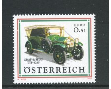 2002 - AUSTRIA - LOTTO/41911 - AUTO D'EPOCA - NUOVO