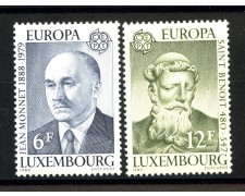 1980 - LUSSEMBURGO - LOTTO/41395 - EUROPA 2v. - NUOVI 1980 - LUSSEMBURGO - LOTTO/41395 - EUROPA 2v. - NUOVI