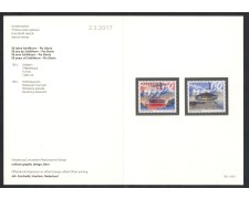 2017 - SVIZZERA - LOTTO/38038F - FUNIVIA PIZ GLORIA 2v. - NUOVI - FOLDER 2017 - SVIZZERA - LOTTO/38038F - FUNIVIA PIZ GLORIA 2v. - NUOVI - FOLDER