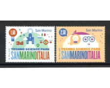 2015 - SAN MARINO - PARCO SCIENTIFICO 2v. - NUOVI - LOTTO/36914 2015 - SAN MARINO - PARCO SCIENTIFICO 2v. - NUOVI - LOTTO/36914