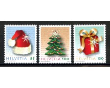 2009 - SVIZZERA - LOTTO/37722 - NATALE 3v. - NUOVI
