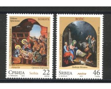 2012 - SERBIA REPUBBLICA - NATALE 2v. - NUOVI - LOTTO/35216 2012 - SERBIA REPUBBLICA - NATALE 2v. - NUOVI - LOTTO/35216
