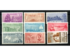1966 - ISOLA DI MAN - FRANCOBOLLI FISCALI 9v. - NUOVI - LOTTO/32511 1966 - ISOLA DI MAN - FRANCOBOLLI FISCALI 9v. - NUOVI - LOTTO/32511