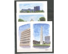 Italy 2009 Philately Festival - 4 Postal Cards, Mint - LOTTO/42401 Italy 2009 Philately Festival - 4 Postal Cards, Mint - LOTTO/42401