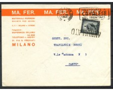 1949 - REPUBBLICA - LOTTO/40409 - BUSTA DA MILANO A CANTU' 1949 - REPUBBLICA - LOTTO/40409 - BUSTA DA MILANO A CANTU'