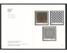 2010 - SVIZZERA - LOTTO/37747F - ARTE OTTICA 3v. - NUOVI - FOLDER