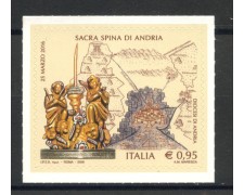 2016 - REPUBBLICA - SACRA SPINA DI ANDRIA - NUOVO - LOTTO/36941