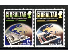 1984 - LOTTO/41274 - GIBILTERRA - EUROPA 2v. - NUOVI 1984 - LOTTO/41274 - GIBILTERRA - EUROPA 2v. - NUOVI
