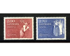 1982 - DANIMARCA - LOTTO/41426 - EUROPA 2v. - NUOVI 1982 - DANIMARCA - LOTTO/41426 - EUROPA 2v. - NUOVI