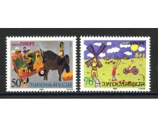1985 - JUGOSLAVIA - GIOIA D'EUROPA 2v. - NUOVI - LOTTO/38367 1985 - JUGOSLAVIA - GIOIA D'EUROPA 2v. - NUOVI - LOTTO/38367