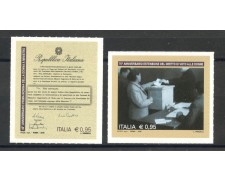 2016 - REPUBBLICA - DIRITTO DI VOTO ALLE DONNE  2v. - NUOVI - LOTTO/36953