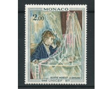 1972 - MONACO - 2 Fr. ANNIVERSARIO UNICEF - NUOVO - LOTTO/31066 1972 - MONACO - 2 Fr. ANNIVERSARIO UNICEF - NUOVO - LOTTO/31066