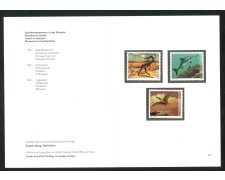 2010 - SVIZZERA - LOTTO/37760F - DINOSAURI 3v. - NUOVI - FOLDER