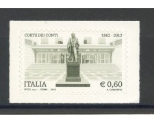 2012 - REPUBBLICA - CORTE DEI CONTI - NUOVO - LOTTO/37160