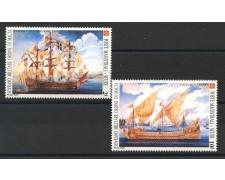 1990 - SOVRANO MILITARE DI MALTA - LOTTO/39221 - ANTICHE NAVI 2v. - NUOVI 1990 - SOVRANO MILITARE DI MALTA - LOTTO/39221 - ANTICHE NAVI 2v. - NUOVI