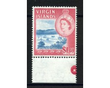 1964 - ISOLE VERGINI - LOTTO/38826 - 1,40d. REGINA ELISABETTA - NUOVO 1964 - ISOLE VERGINI - LOTTO/38826 - 1,40d. REGINA ELISABETTA - NUOVO