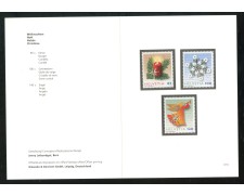 2010 - SVIZZERA - LOTTO/37769F - NATALE 3v. - NUOVI - FOLDER 2010 - SVIZZERA - LOTTO/37769F - NATALE 3v. - NUOVI - FOLDER