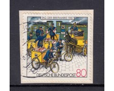 1987 - GERMANIA FEDERALE - GIORNATA DEL FRANCOBOLLO - USATO - LOTTO/31332U 1987 - GERMANIA FEDERALE - GIORNATA DEL FRANCOBOLLO - USATO - LOTTO/31332U