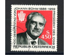 1986 - AUSTRIA - LOTTO/39513 - J.BOHM - USATO