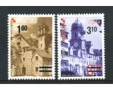 2010 - CROAZIA - CITTA' CROATE  2v. - NUOVI - LOTTO/33122