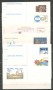 1987/1999 - REPUBBLICA - LOTTO/43061 - COLLEZIONE DI 46 INTERI POSTALI SU FOGLI KING MARINI