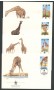1989 - LOTTO/19243B - KENIA - GIRAFFA RETICOLATA 4 FDC