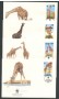 1989 - LOTTO/19243B - KENIA - GIRAFFA RETICOLATA 4 FDC