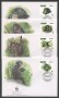 1997 - LOTTO/19323B - ZAIRE - SCIMMIE  BONOBO 4 FDC.